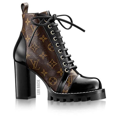 lv platform boots|louis vuitton heeled boots.